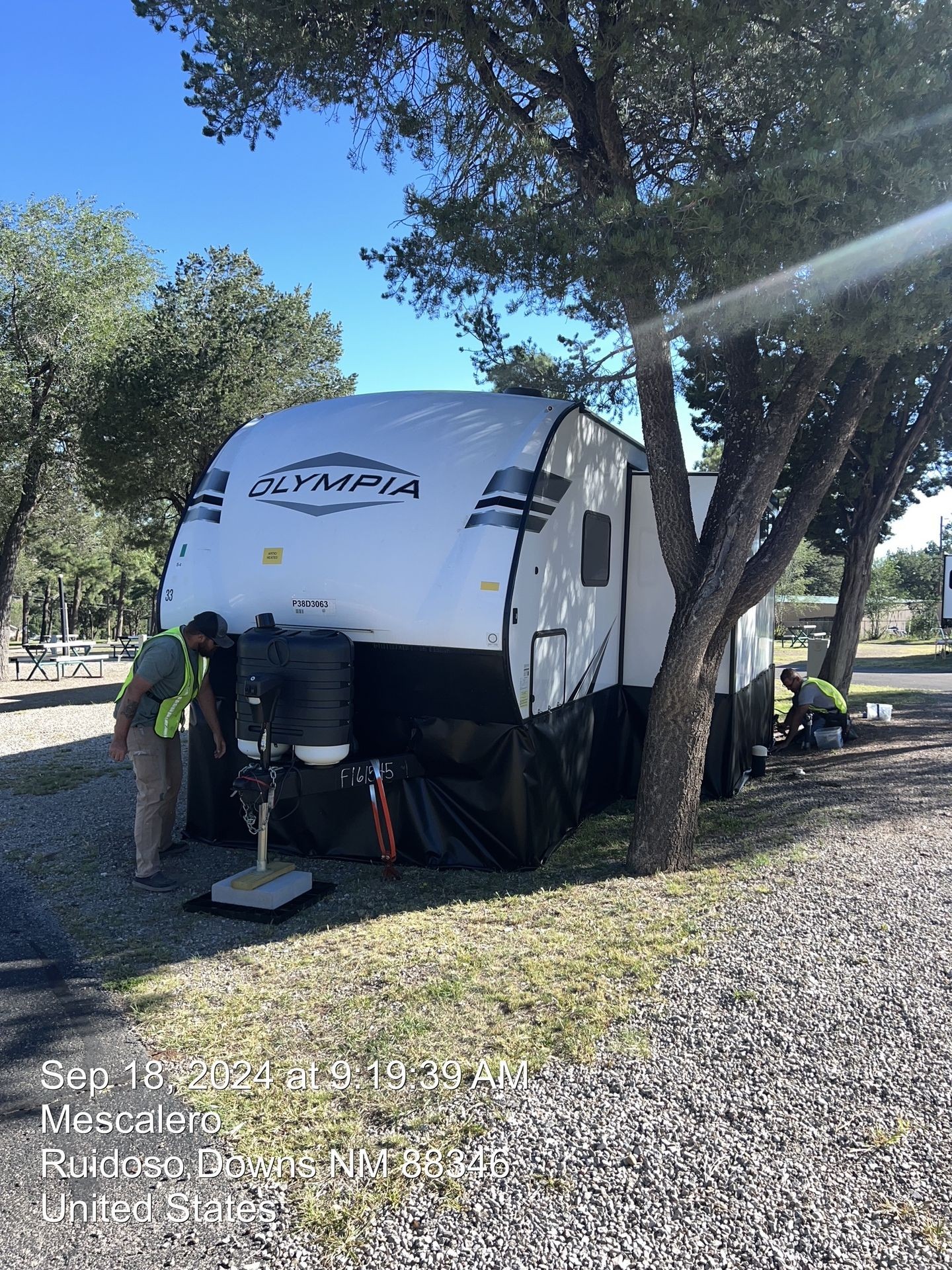 FEMA Travel Trailer Hualing and Installing